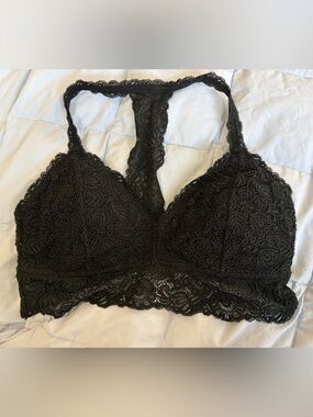 Auden Black Lace Racerback Bralette